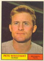1961 Topps Baseball Cards      201     Pete Whisenant